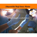 vinyl gloves disposable/PVC gloves/vinyl powder free examination gloves
